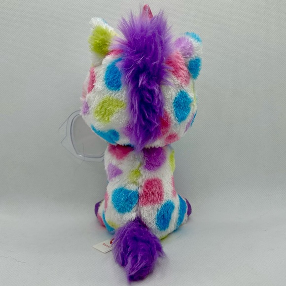 Ty Beanie Boos Collection RETIRED Wishful the Unicorn Plush - Picture 4 of 6